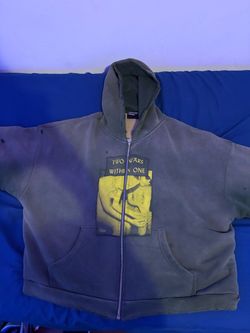 ENFANTS RICHES DEPRIMES TWO WARS WITHIN ONE ZIP HOODIE GREEN