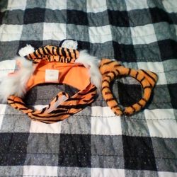 Dog Tiger Costume 