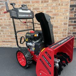 New Power Smart 24in 252CC Dual Stage Snow Blower 
