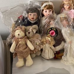 Porcelain doll Collection