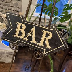 Rustic Bar Sign-Wedding