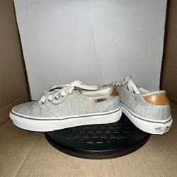 Women’s Vans Camden Deluxe Low-Top Sneakers-size 6 LIKE NEW