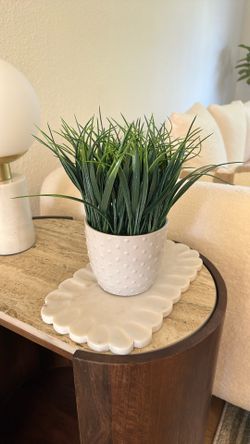 Faux Grass Decor