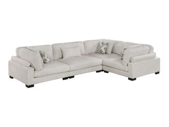 Tinley Beige 4-Piece Modular Sectional