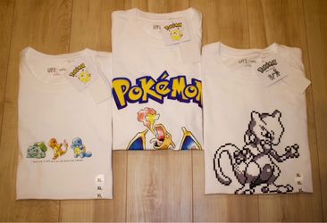 Pokemon 30th Anniversary Collection Limited Edition Uniqlo Japan Tshirt