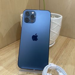 Valentines Day Special!!! iPhone 12 Pro Color Blue 128 Gb Unlocked For Any Carrier/ iPhone 12 Pro Color Azul 128 Gb Liberado Para Cualquier Compañía 