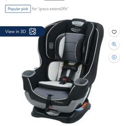 Graco extend2fit Car seat 