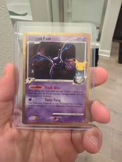 Crobat G LV.44 Pokémon Card 47/127 Holo
