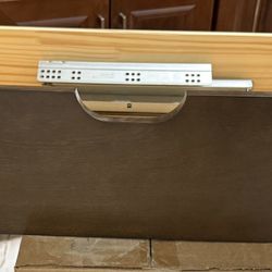 New Solid Wood Drawer With Soft Close Tracks