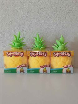 Sunny Days Squeezy Pineapple Squishy Fidget Toy
