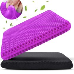 Gel Seat Cushion for Long Sitting (Super Large & Thick), Soft & Breathable, Gel Cushion for Wheelchair, Gel Chair Cushion for Hip P🆕✅Reg. List $39.99