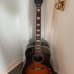 John Lennon Signature Epiphone Acoustic Guitar