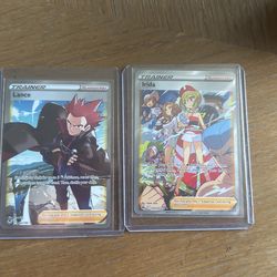 Irida/Lance (both) Pokémon Card Trainer
