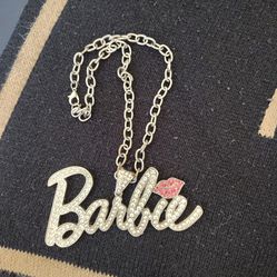 Barbie necklace