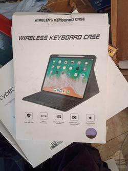 Wireles keyboard case