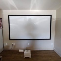 120" Projector screen - Silver Ticket Products 