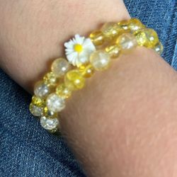 Sunflower theme bracelets