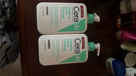 Cerave foaming facial cleanser value size