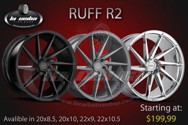 Rims Ruff Racing Wheels R2