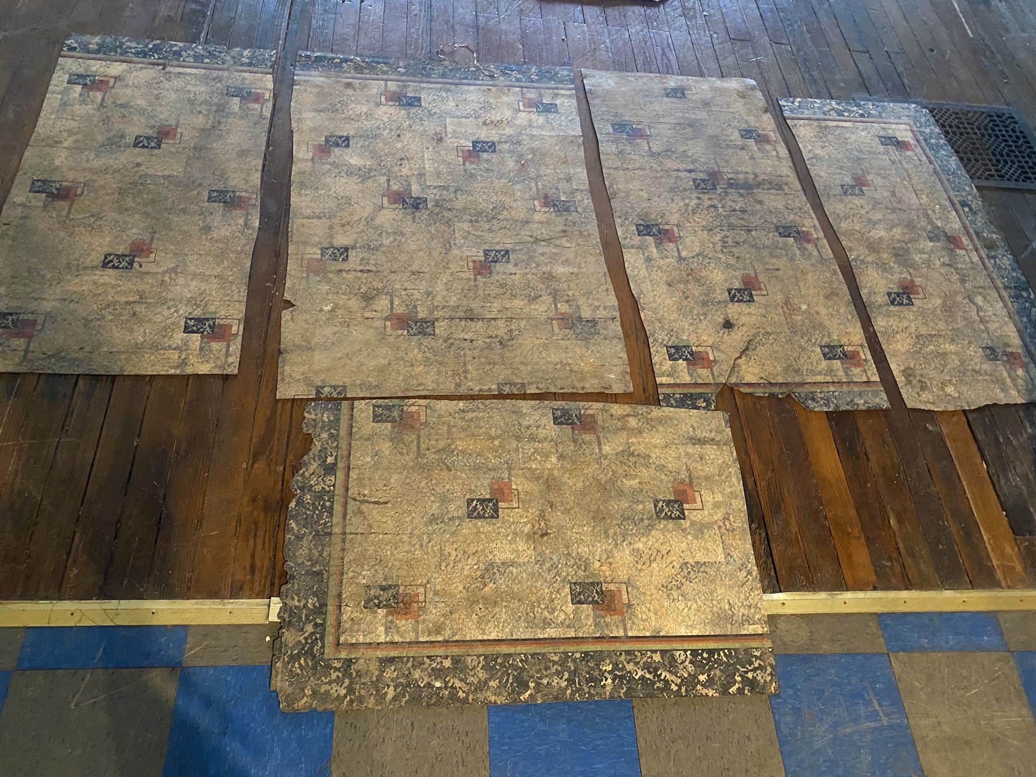 Vintage Linoleum Flooring 