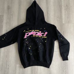 Black Pink Spider Hoodie Brand New (small)