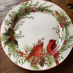 12 Piece Holiday Dinner Ware Set