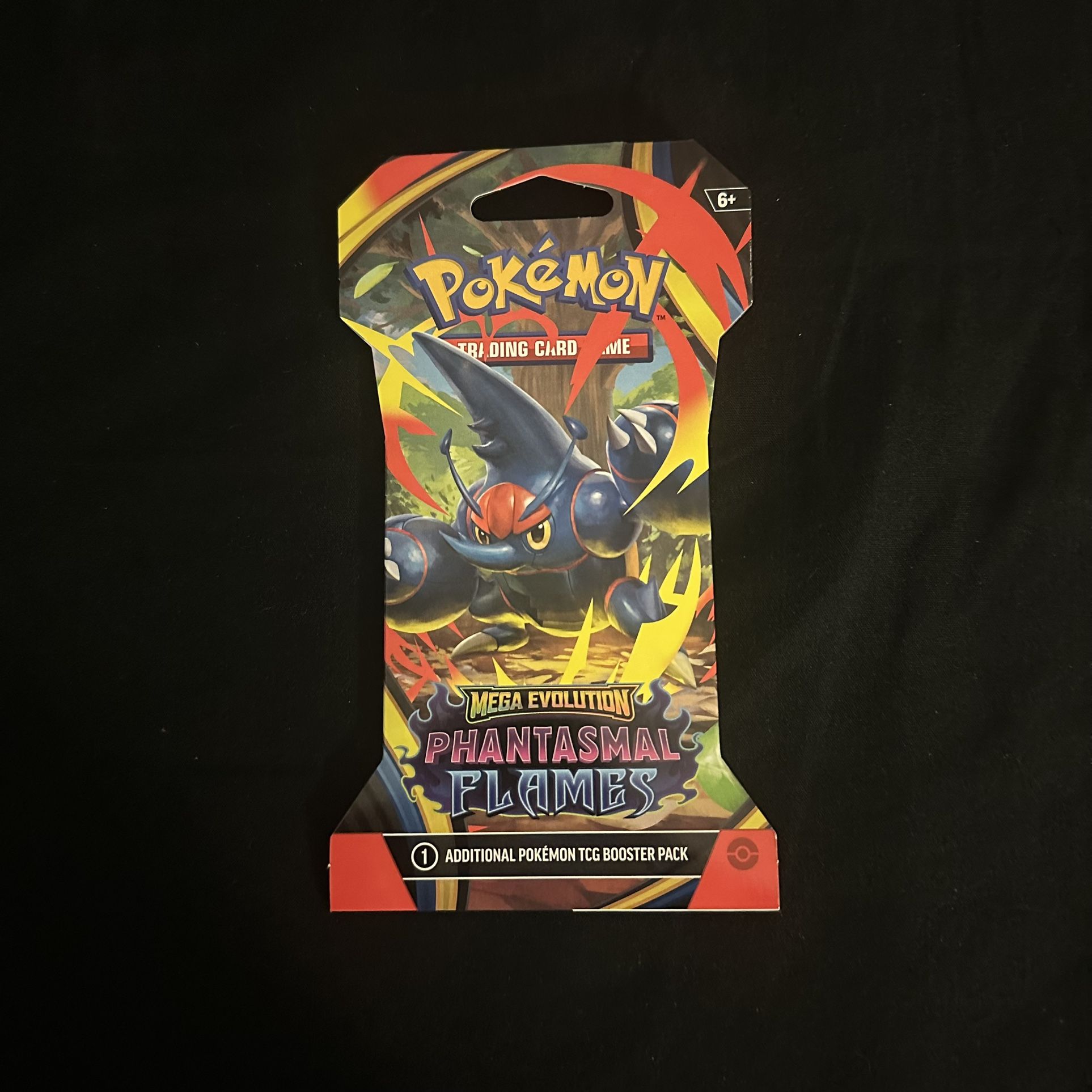 Pokemon TCG Mega Evolution Phantasmal Flames Booster Pack