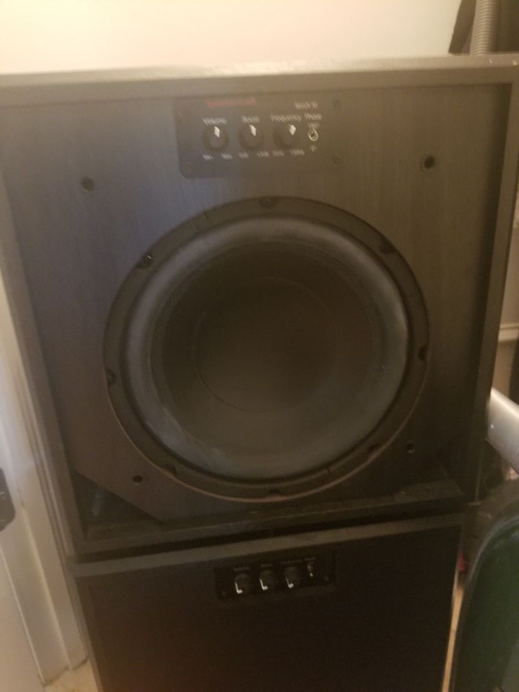 Two Speakercraft bass x 10 subwoofers for Sale in Houston, TX OfferUp