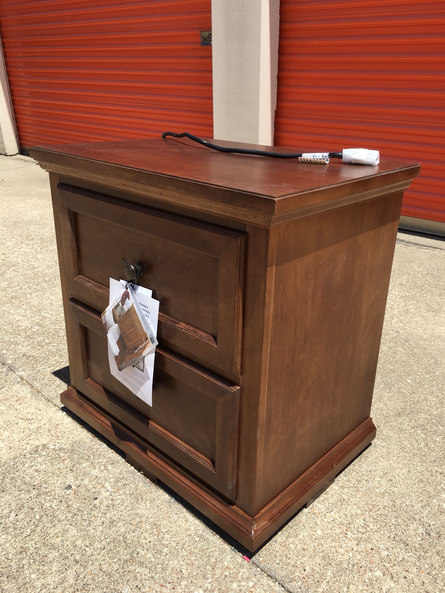 MARGO NIGHTSTAND with Power and usb output by Universal Broadmoore