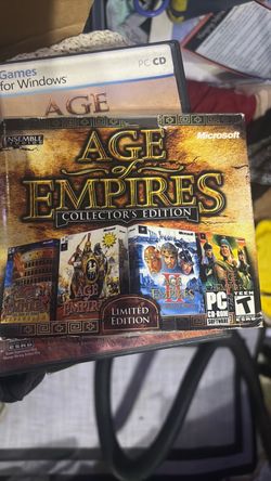 Age of Empires Collector's Edition Limited Edition PC Box Set (4 Games)