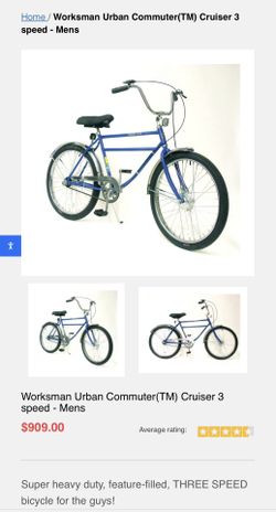 Worksman Urban Commuter for Sale in Rancho Cucamonga CA OfferUp