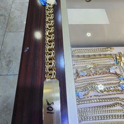 10k Gold Chino Bracelet 