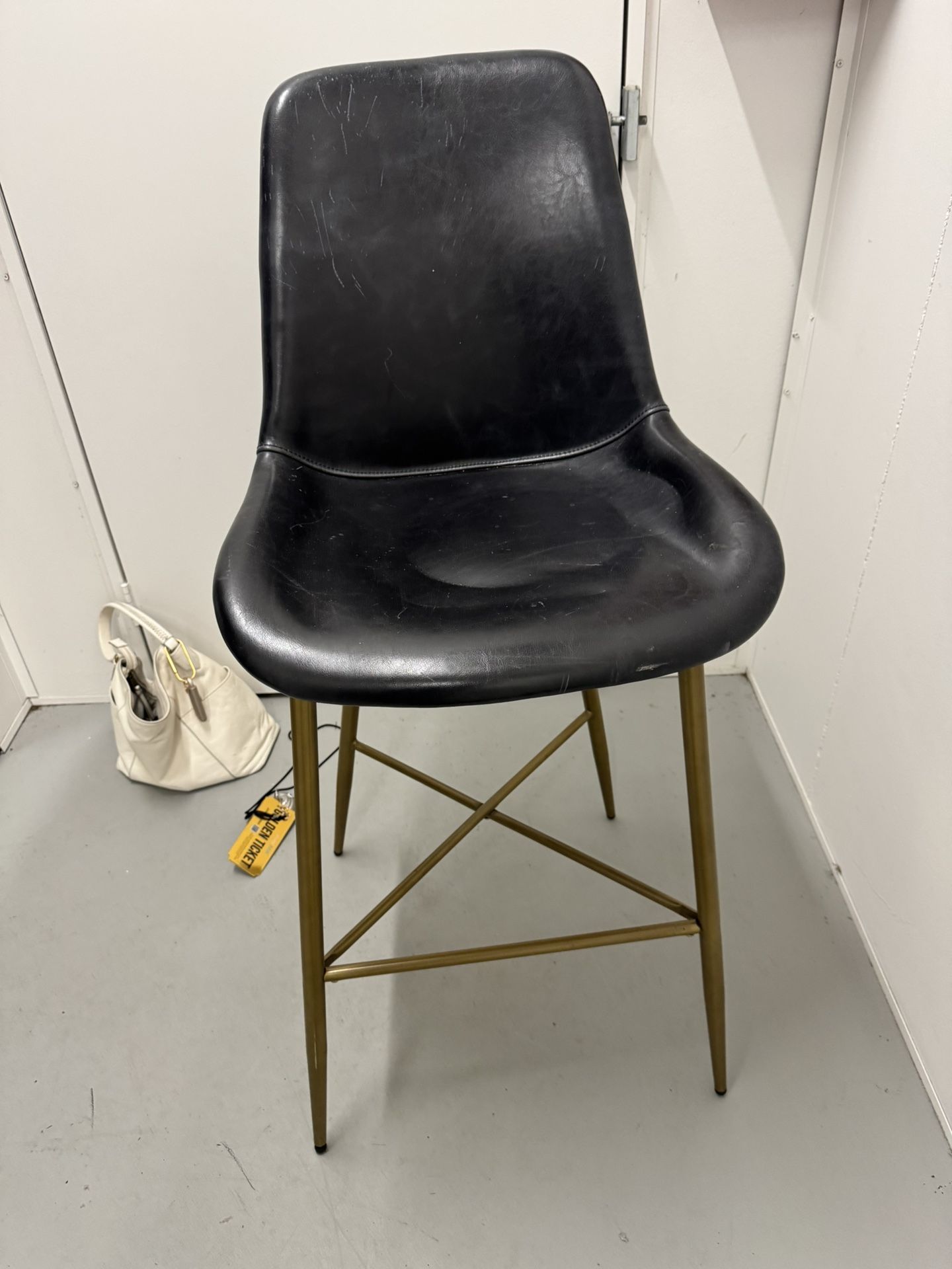 Leather Bar Stool