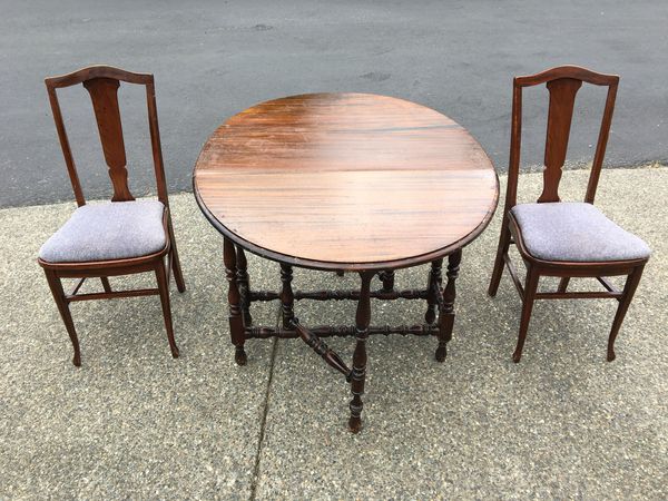 1920 S Antique Table And Chairs For Sale In Orting Wa Offerup