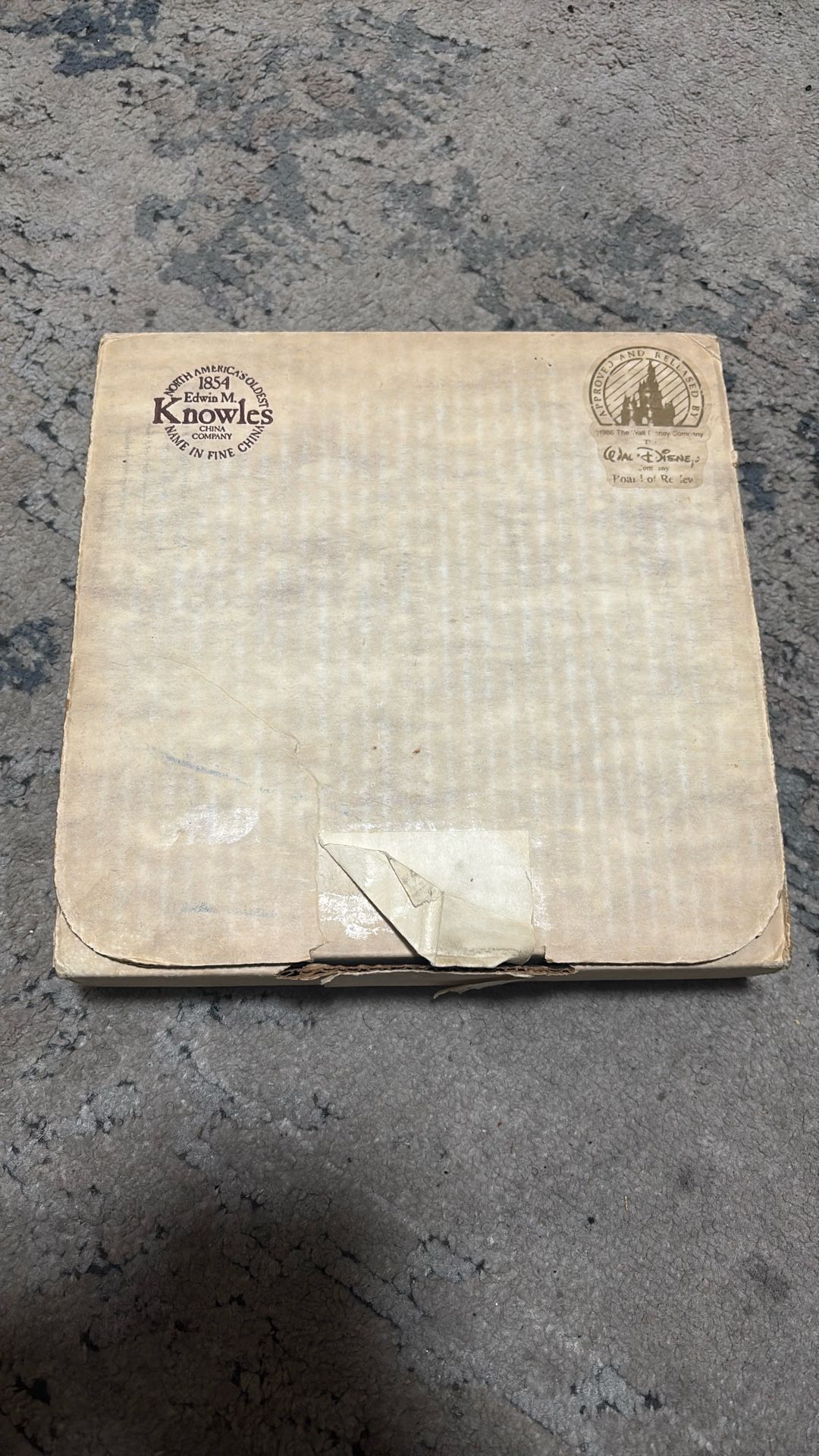 Knowles Cinderella Bibbidi Bobbidi Boo Plate