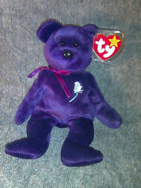 First Edition Commemorative Princess Diana Beanie Baby