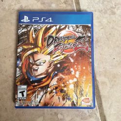 PS4 Dragon Ball Z Fighters Ps4