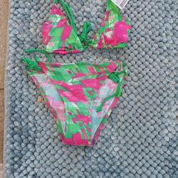 New Girl's 2pc Swimming Suite Size 12