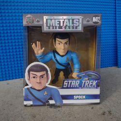 Star Trek Metals Die Cast 4" Spock Figure