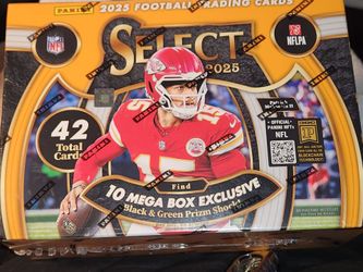 2025 Football Panini Select MEGA BOX-Factory Sealed