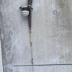 Small Vintage Fishing Rod For Kids. 