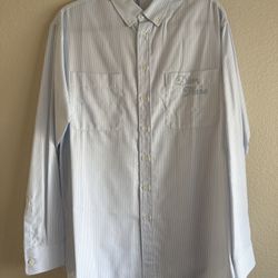NWT Dior x Denim Tears Oxford Button Up Oversized Shirt