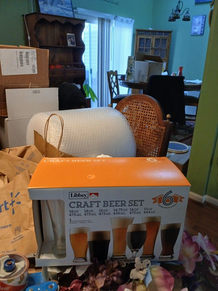 Craft Beer Set Of Glasses