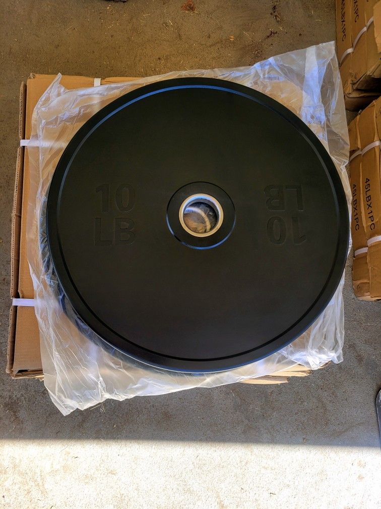 Olympic Bumper Set 260lb NEW