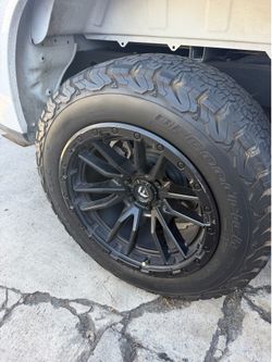 Fuel Rebel Wheels + 2 Sets of Tires