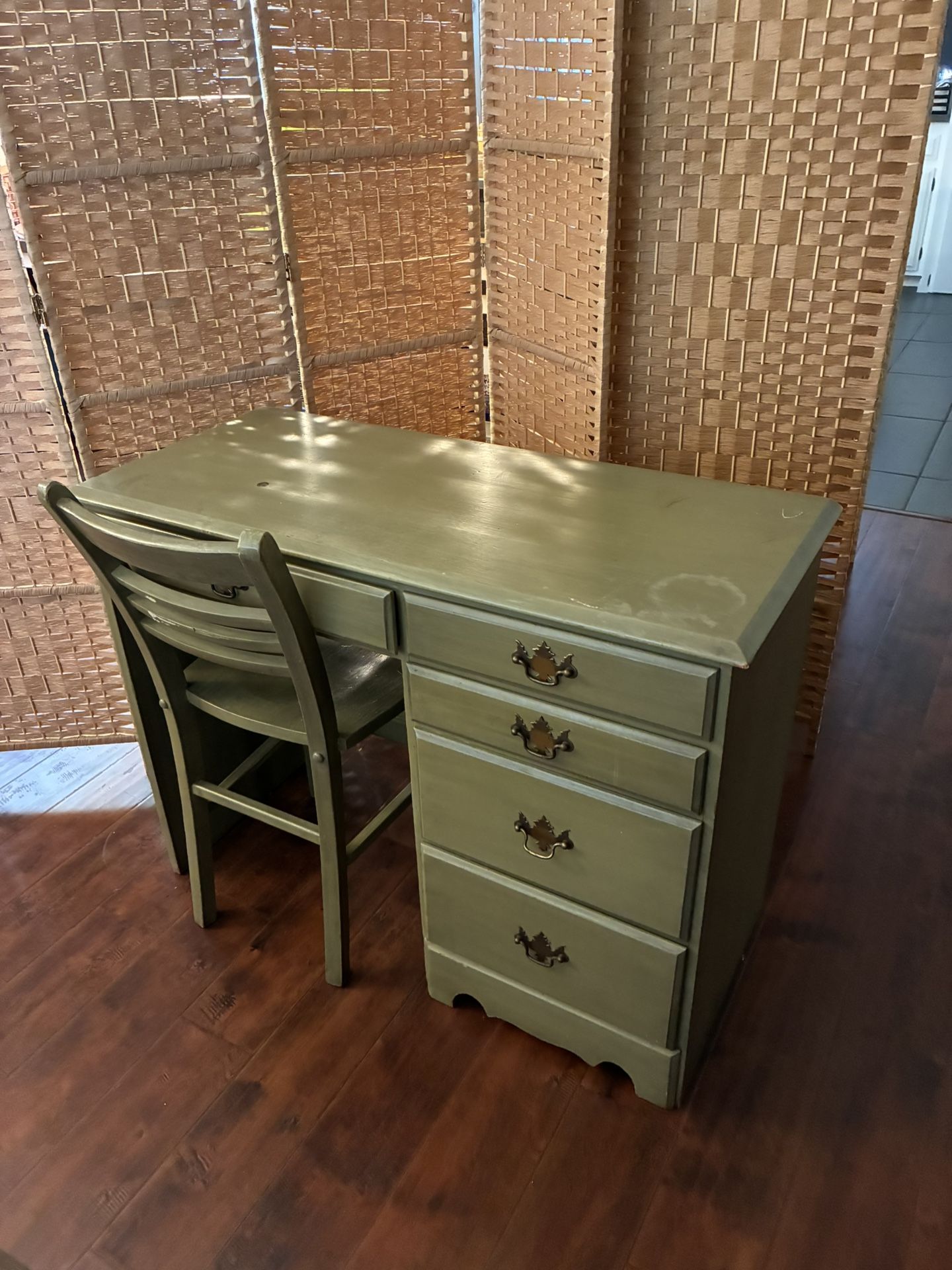 Antique Desk&chair
