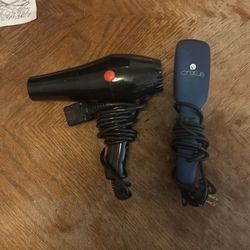Hair Dryer And Hair Straightener