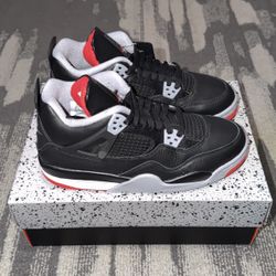 Nike Air Jordan 4 Retro 'Reimagined Bred' GS Size 7Y