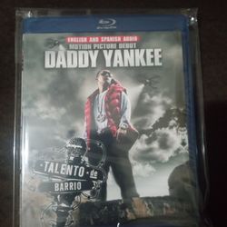 Talento De Barrio Blu Ray Daddy Yankee New Sealed 