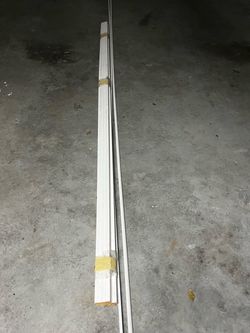 Door trim and quarter round pieces